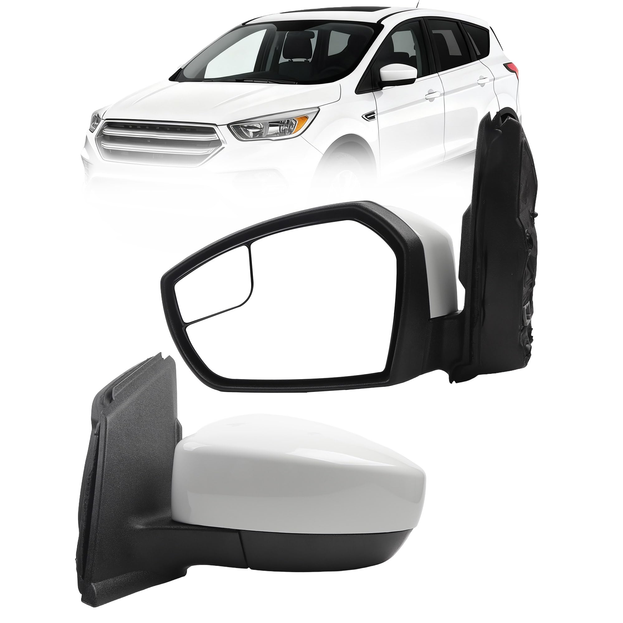 Amazon.com: Left Driver Side Mirror Compatible with 2017-2019 Ford